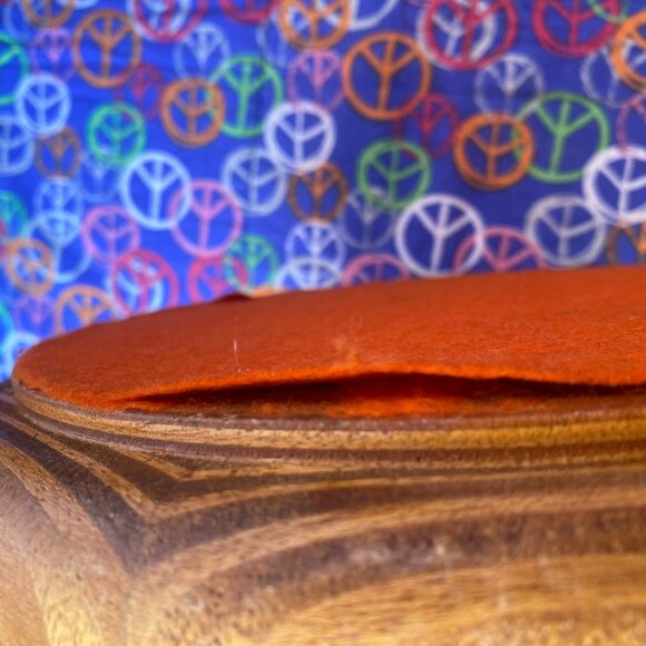 41-(VHD) Vintage. Mid Century. Wood. Bowl. - Picture 4 of 5